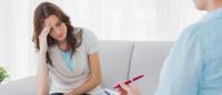 Irregular menstrual cycles is the symptom of PCOS most strongly associated with psychiatric problems Irregular menstrual cycles is the symptom of PCOS most strongly associated with psychiatric problems